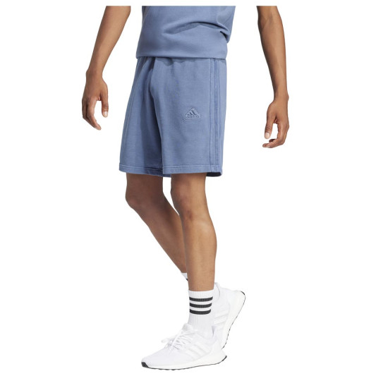 Adidas Ανδρικό σορτς M All SZN French Terry 3-Stripes Garment-Wash Shorts